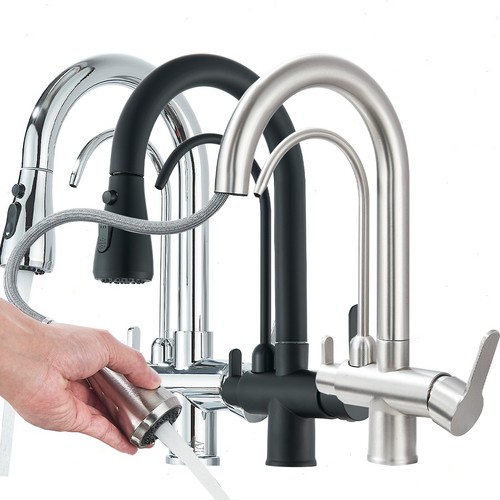 Miscelatore rubinetto cucina - miscelatore, 3