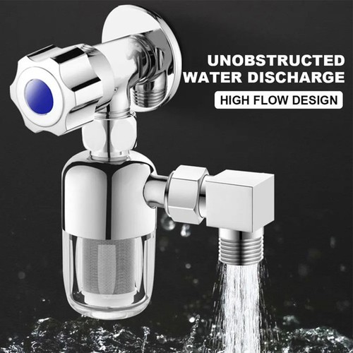 Filtro acqua rubinetto acciaio
